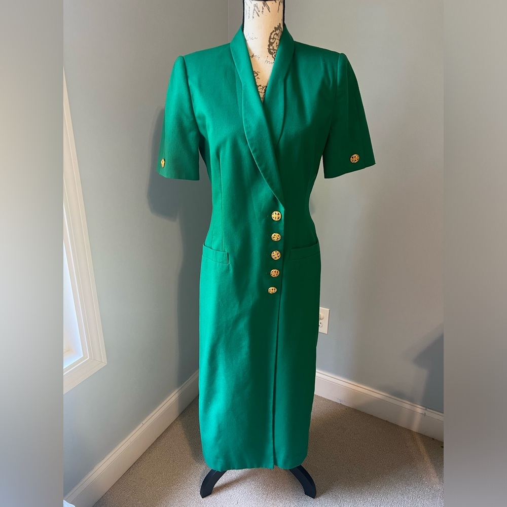 Vintage Atrium Collection Coat Wrap Dress size 6